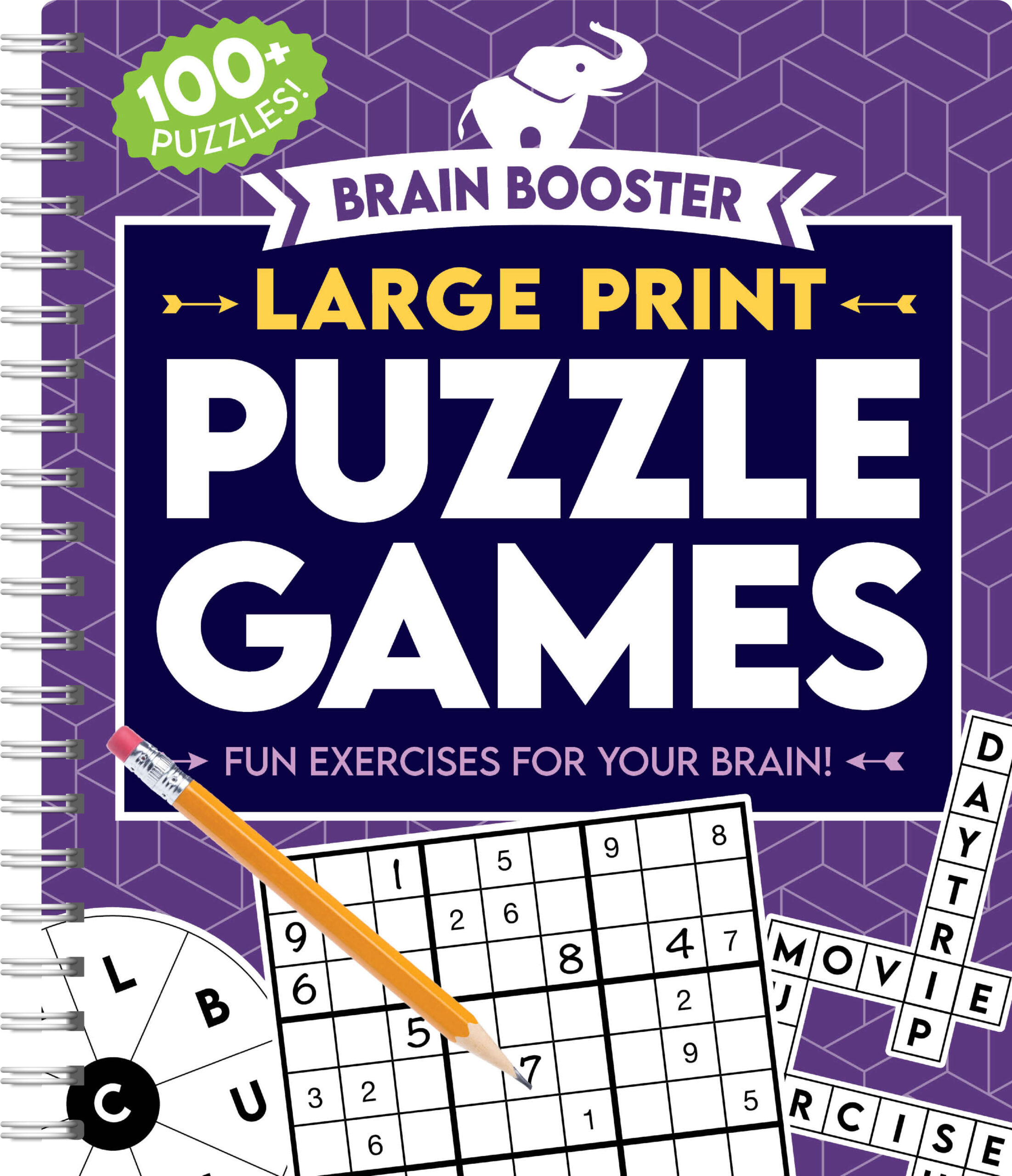 Brain Booster: Large Print Puzzle Games