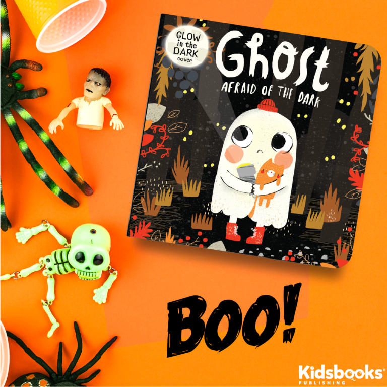 Ghost Afraid of the Dark (Board Book) | Kidsbooks Publishing