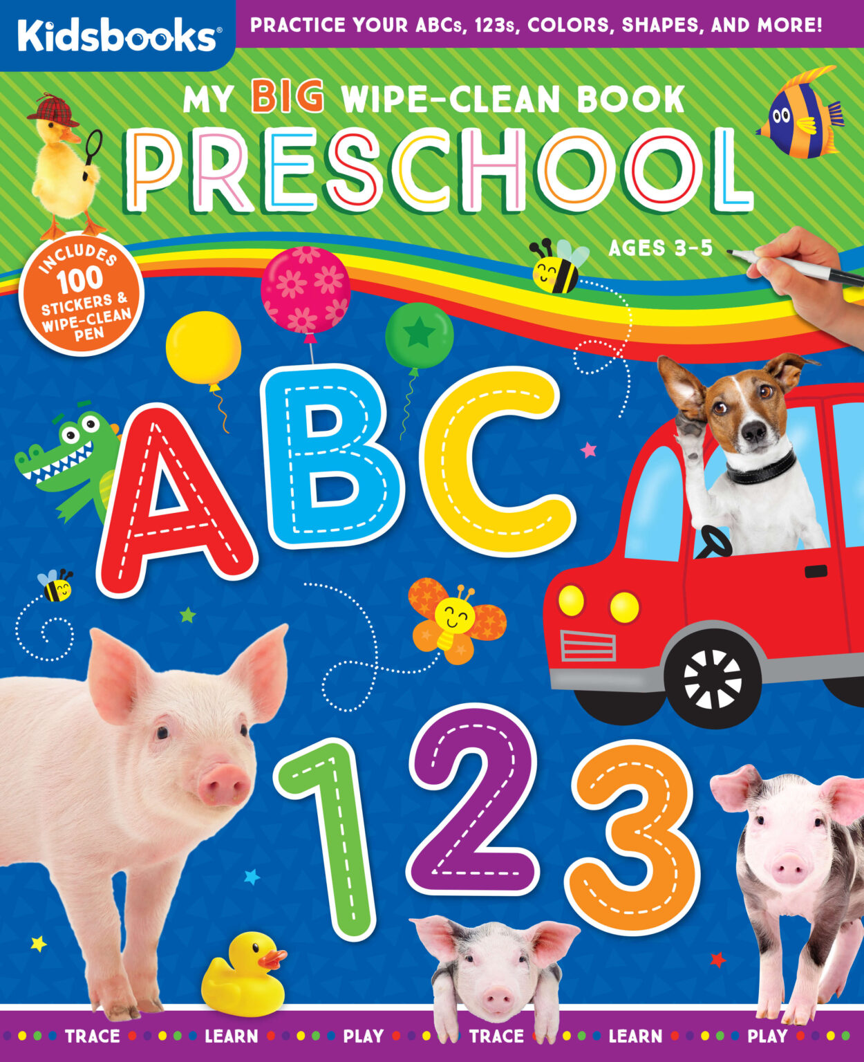 My Big Wipe-Clean Book: Preschool | Kidsbooks Publishing