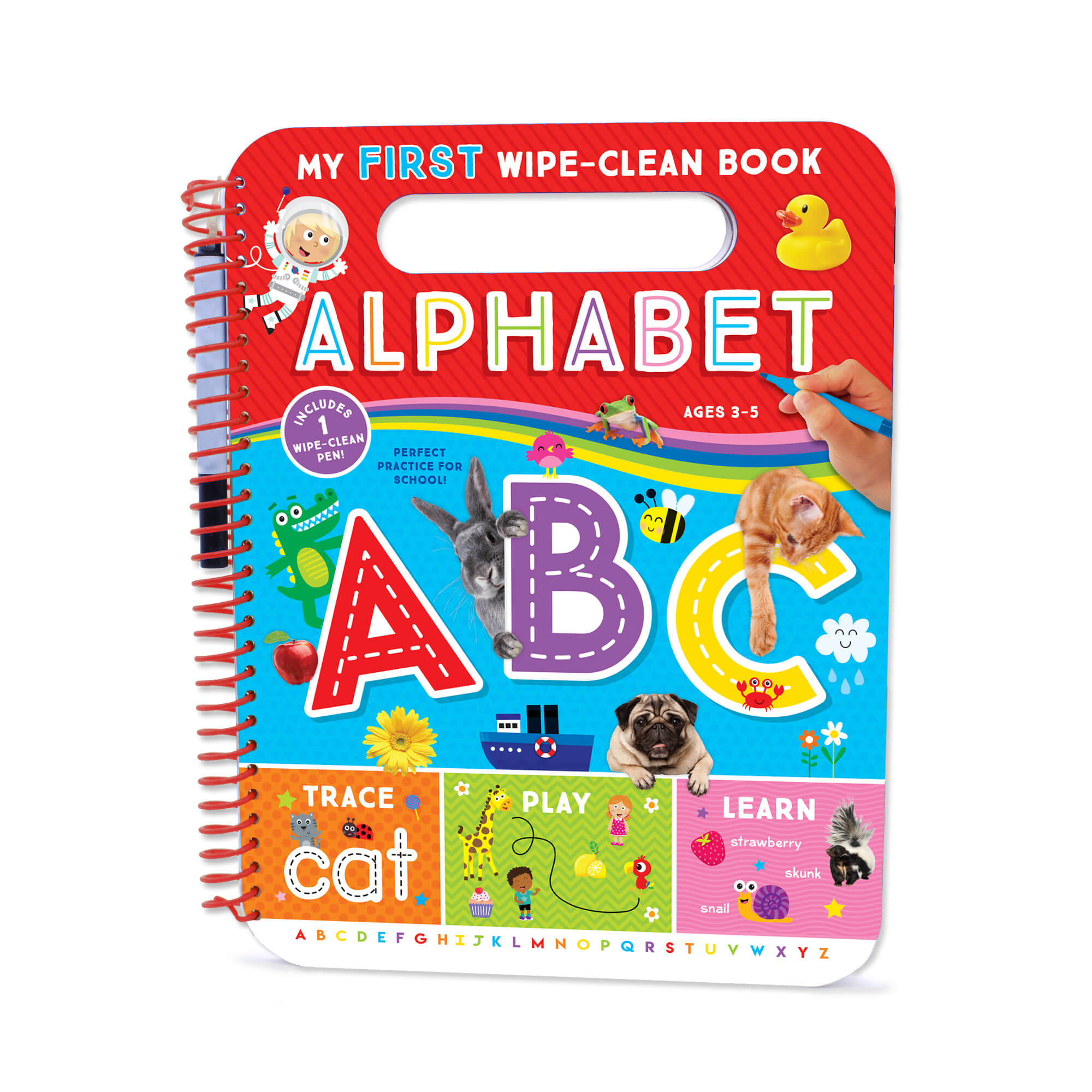 Fun With ABC Board Book for Children Age 0 -2 Years |Fun Size Board Book to  Learn Alphabet - Kiddy Board Book Series