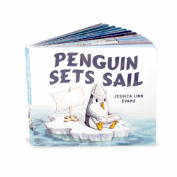 Penguin Sets Sail (Board Book)