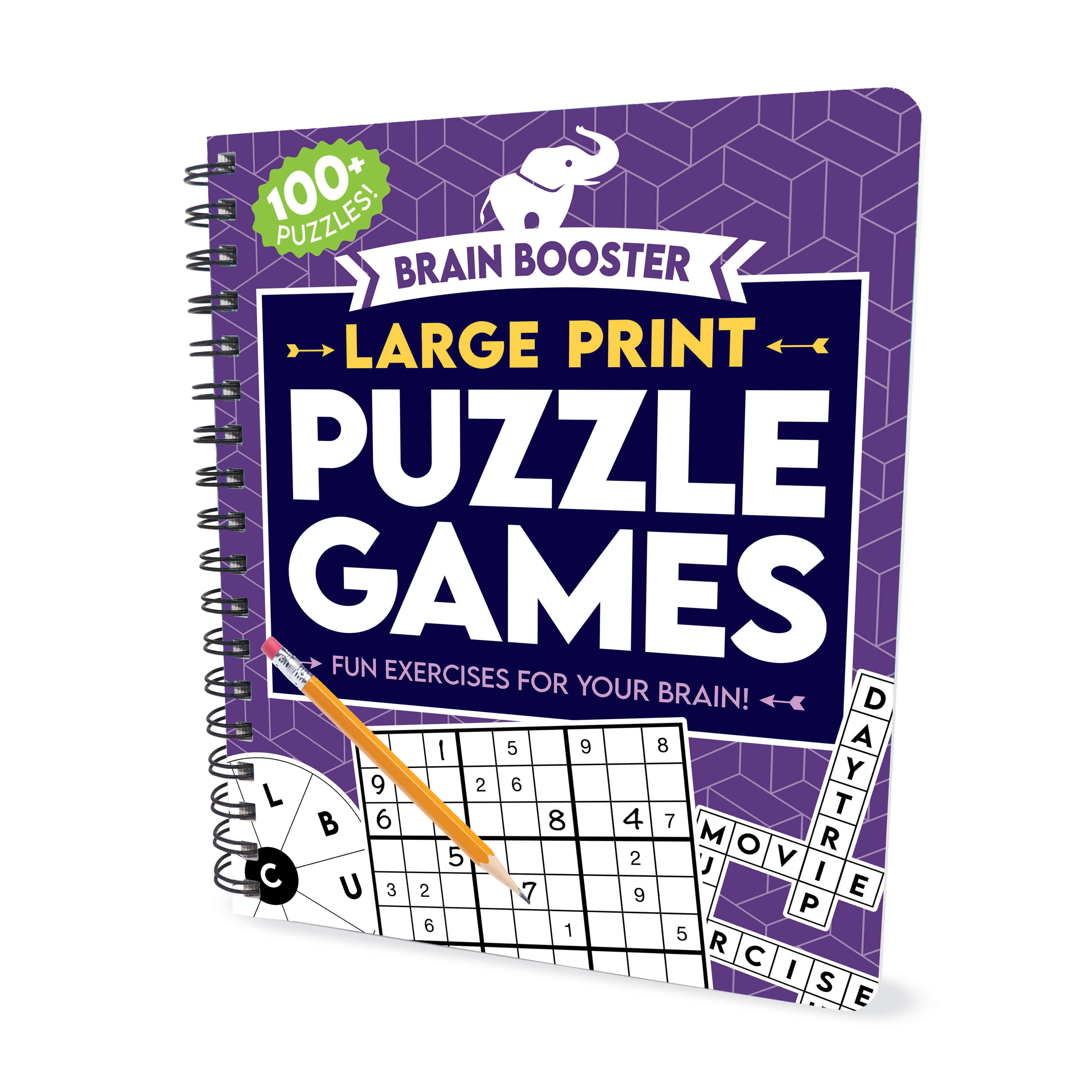 Brain Booster: Large Print Puzzle Games