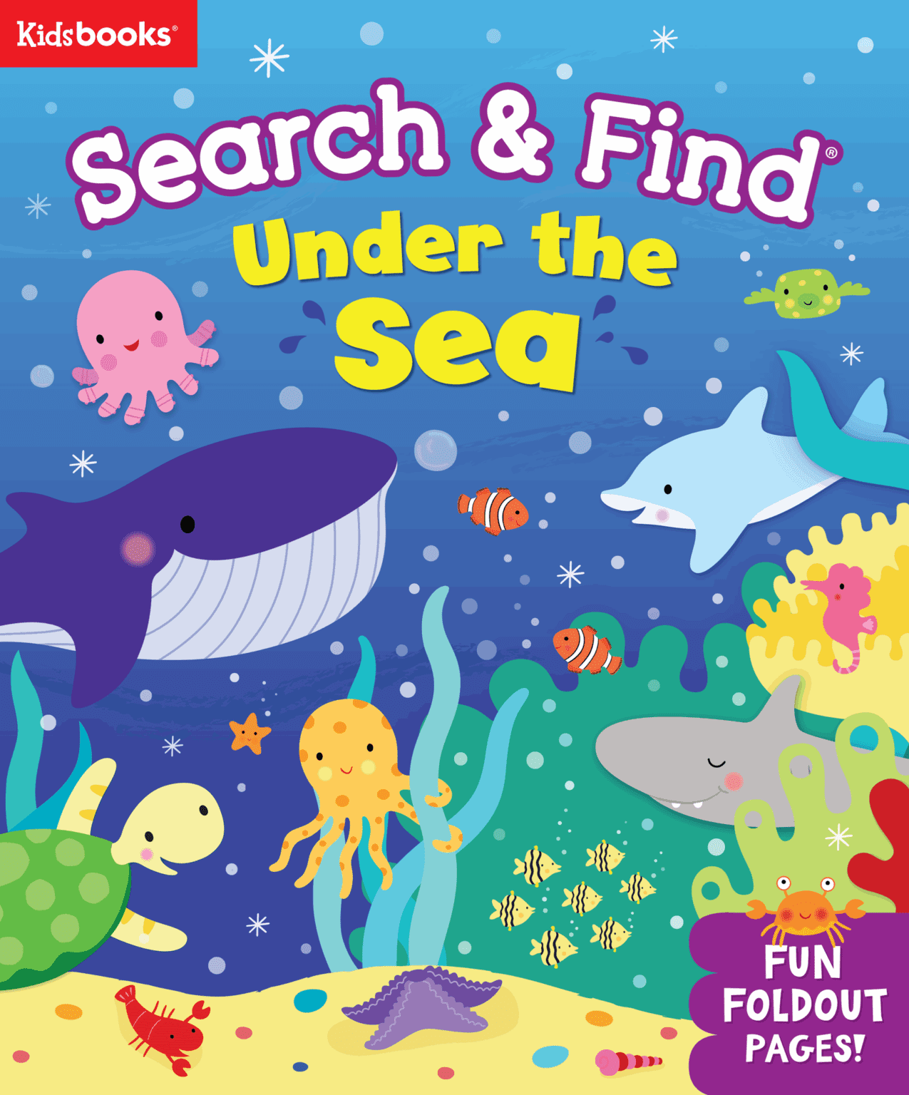 Search & Find: Under the Sea (with Foldout Pages) | Kidsbooks Publishing