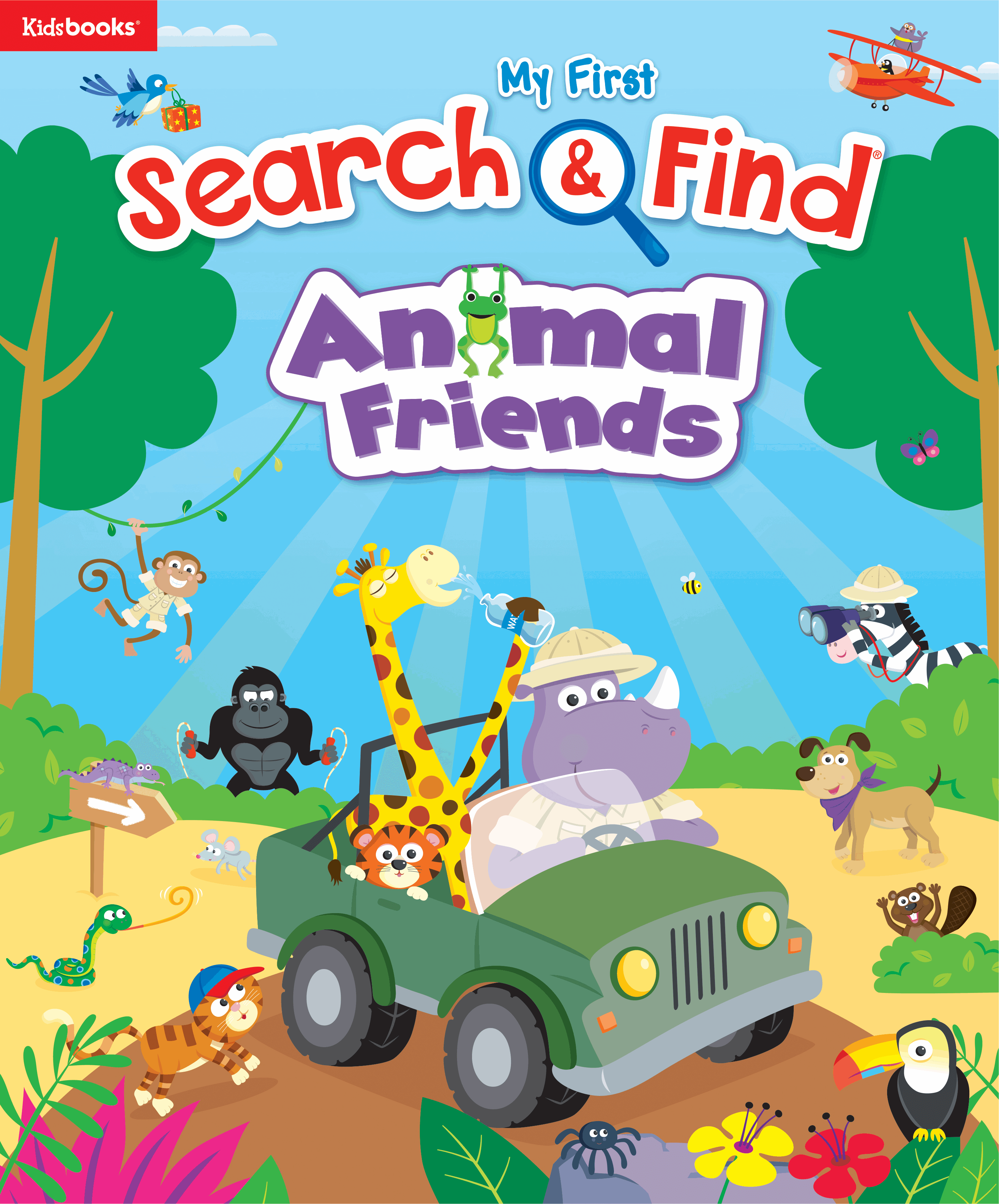 My First Search & Find: Animal Friends | Kidsbooks Publishing