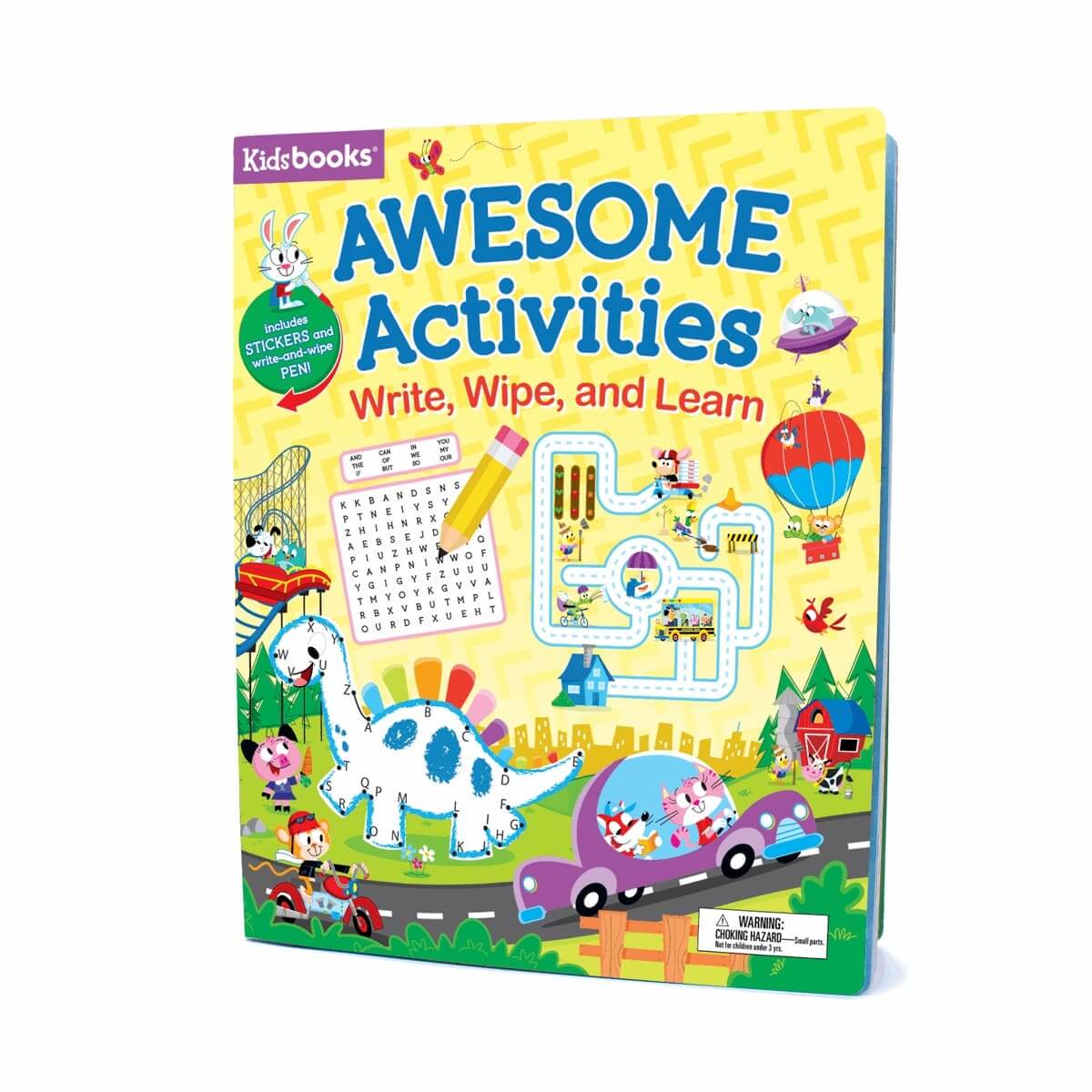 Children's Wipe-Clean Activity & Sticker Books