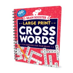 Brain Booster: Large Print Crosswords