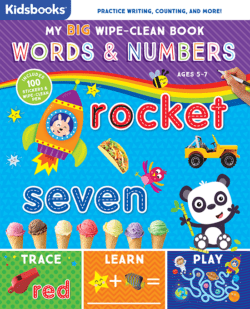 My Big Wipe-Clean Book: Words and Numbers