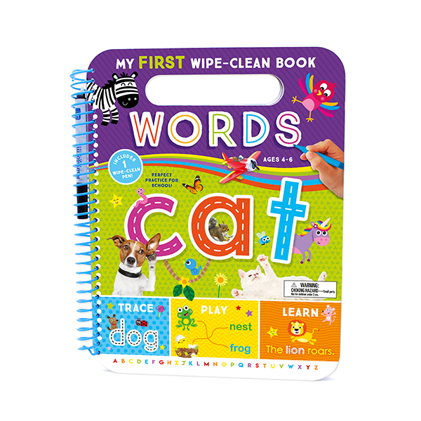 My First WipeClean Book Words Kidsbooks Publishing