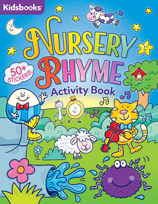 Nursery Rhyme Activity Book | Kidsbooks Publishing