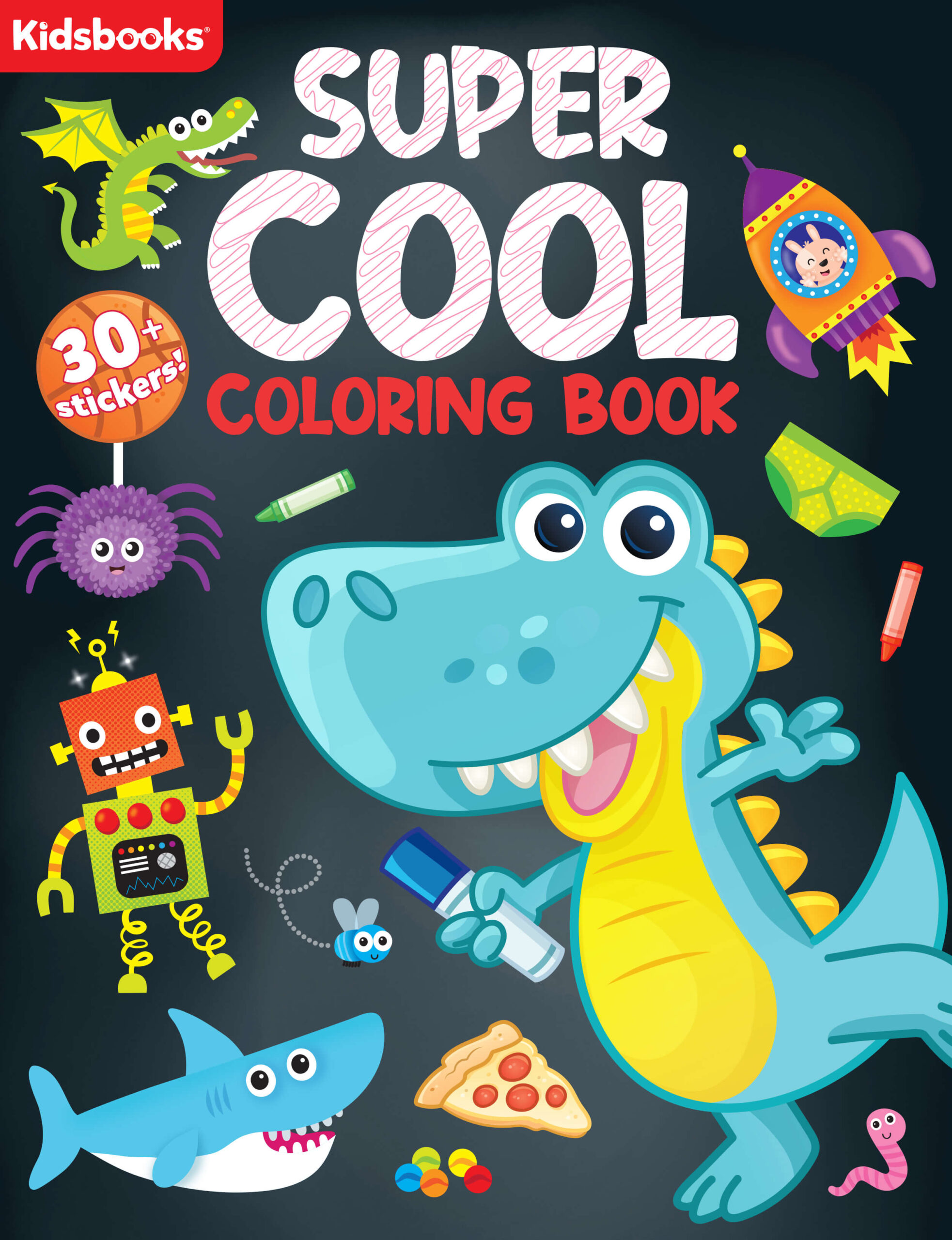 Super Cool Coloring Book