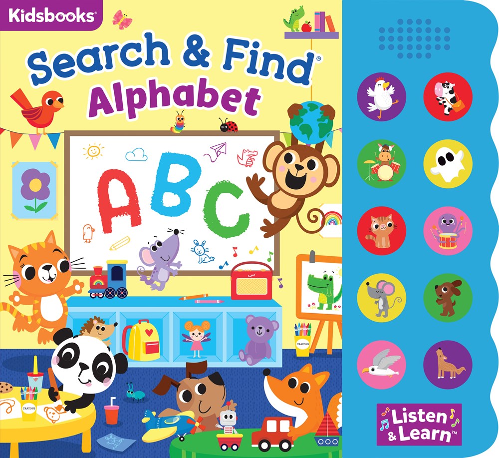 Search & Find: Alphabet | Kidsbooks Publishing