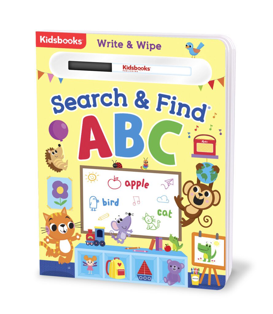 Search & Find Write & Wipe: ABC | Kidsbooks Publishing