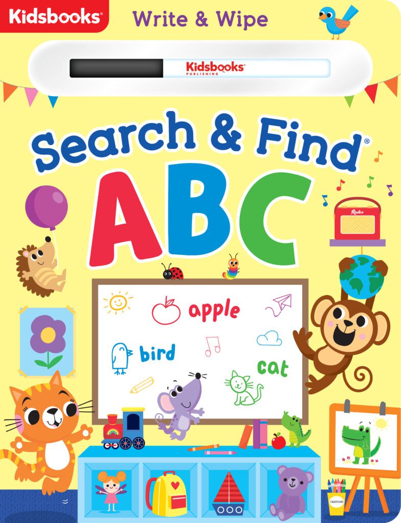 Search & Find Write & Wipe: ABC | Kidsbooks Publishing