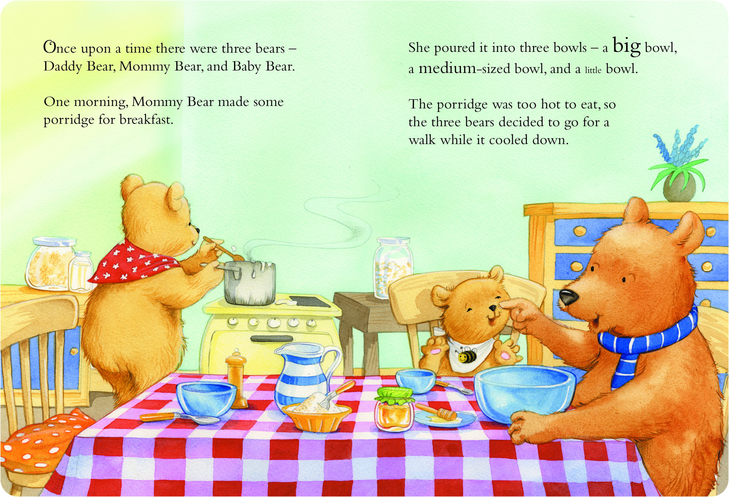 My Favorite Fairy Tales: Goldilocks And The Three Bears | Kidsbooks ...