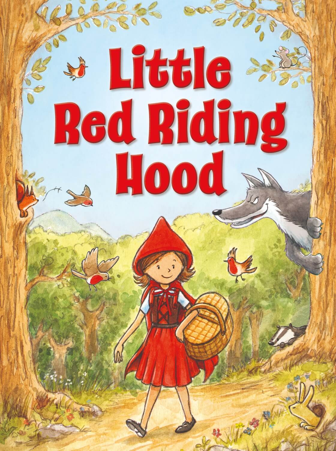 thumbnail image 2 of Funny Birthday Card - Little Red Riding Hood Design With Envelope (#4708) 2 of 11