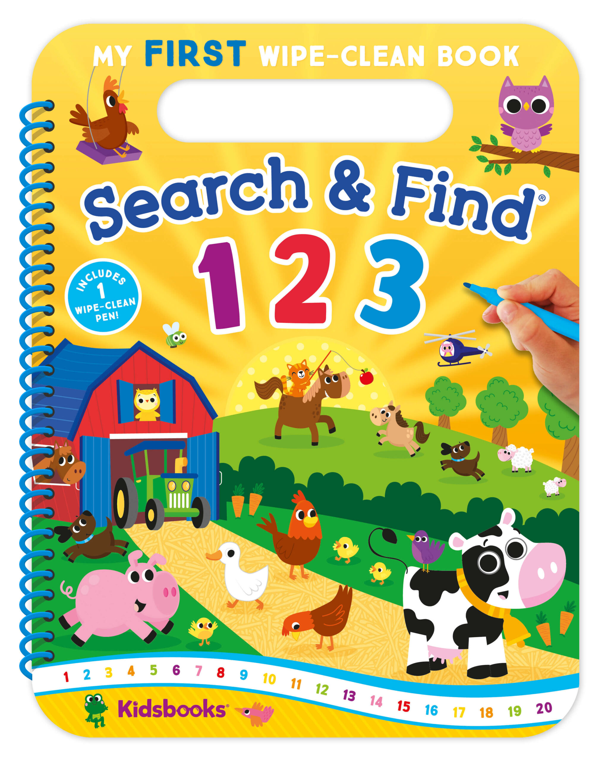 My First Wipe-Clean Book: Search & Find 123
