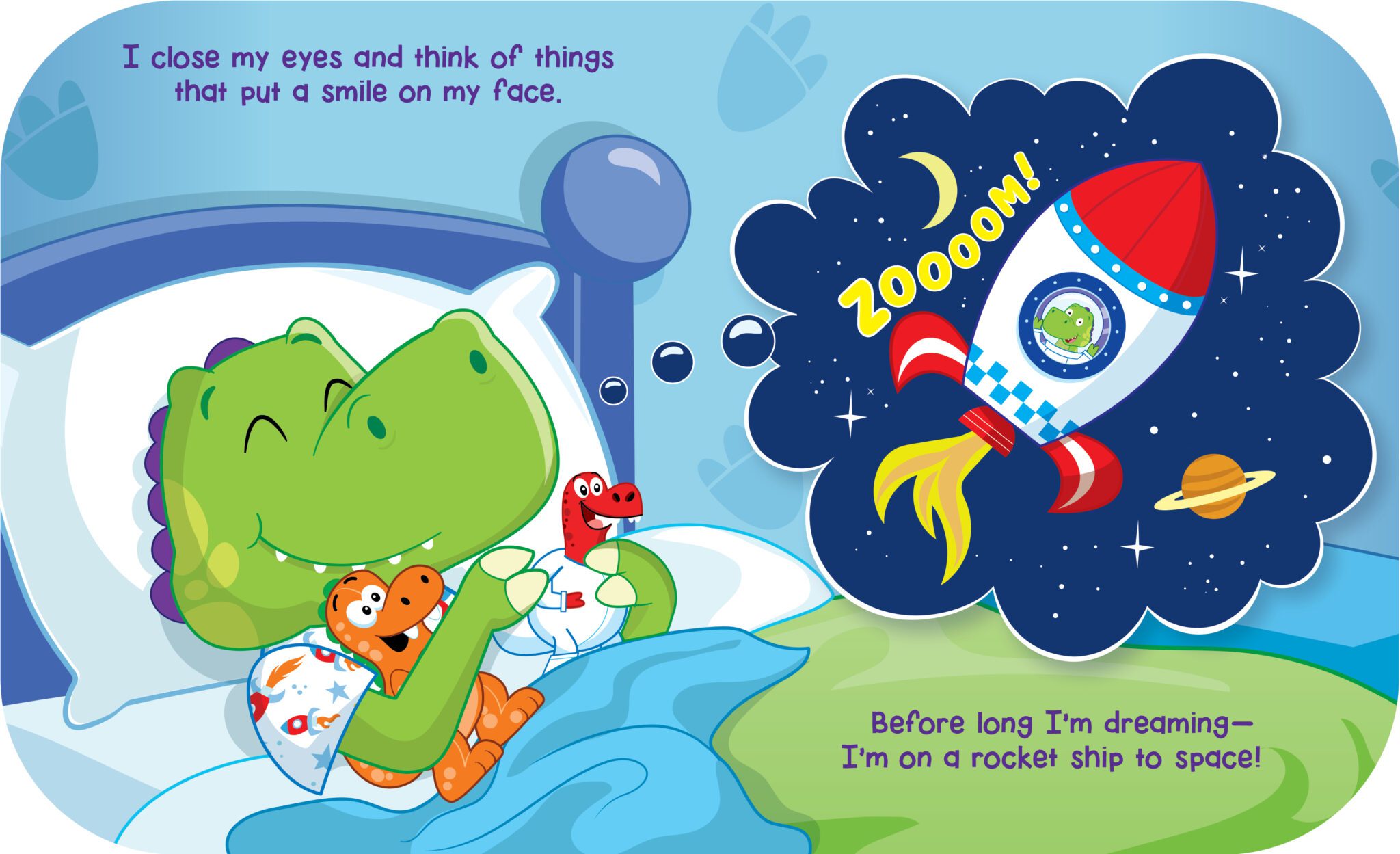 Dino Bedtime Kidsbooks Publishing