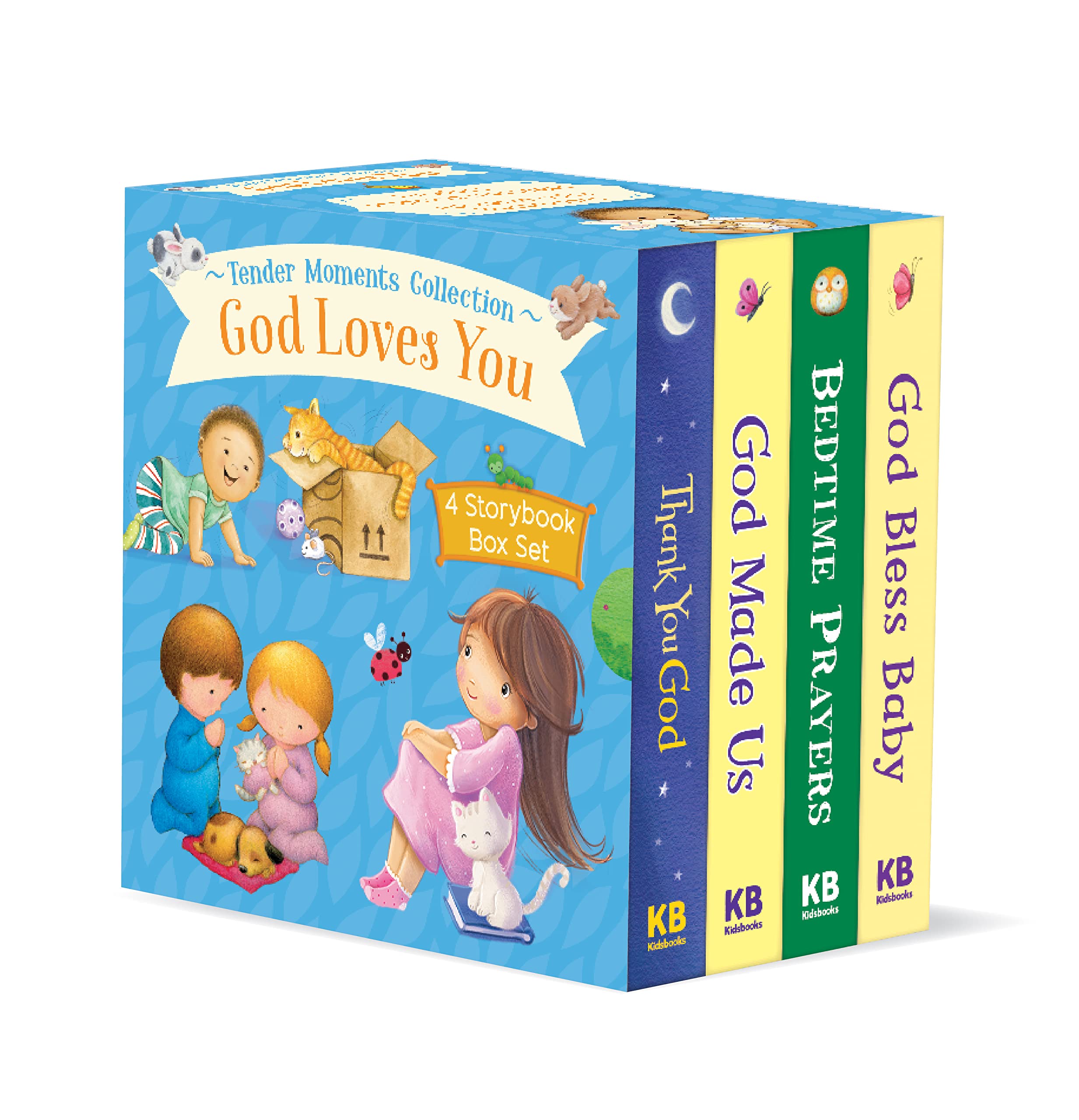 God Loves You-A Tender Moments 4 Storybook Gift Box Set 1 God Loves You-A Tender Moments 4 Storybook Gift Box Set