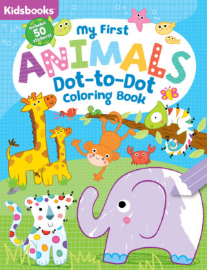 My First Animals Dot-to-Dot Coloring Book