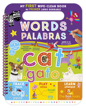 My First Wipe-Clean Book: Words Bilingual